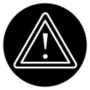 Attention sign icon