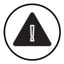 Attention Warning sign icon