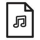 Audio file set icon