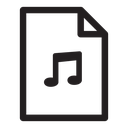 Audio file set icon