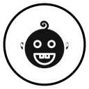 Baby dental icon