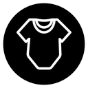 Baby onesie icon