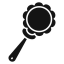 Baby rattle icon