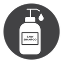 Baby shampoo icon