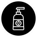 Baby shampoo icon
