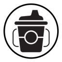 Baby sippy icon