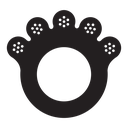 Baby teether icon
