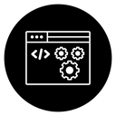 Back end icon