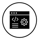 Back end icon