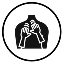 Back massage icon
