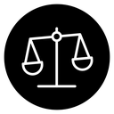 Balance scale icon