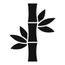 Bamboo plant icon