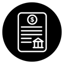 Bank statement icon