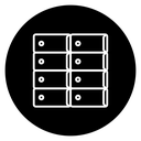 Banking locker icon