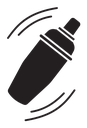 Bar shaker icon