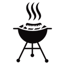 Barbecue grill icon