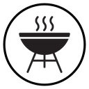 Barbecue grill icon