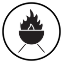 Barbecue grill icon