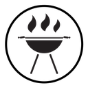 Barbecue grill icon