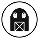 Barn farm icon
