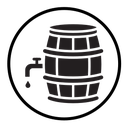 Barrel of beer icon