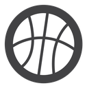 Basketball Black Filled icon