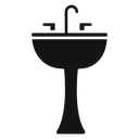Bathroom sink icon