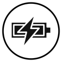 Battery Black Filled icon