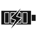 Battery charging icon