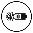 Battery charging icon