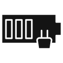 Battery charging icon