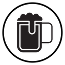 Beer mug icon