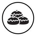 Belgian buns icon
