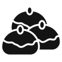 Belgian buns icon