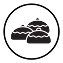 Belgian buns icon