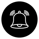 Bell ring 3 icon