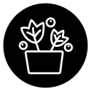 Berry shrubs and vines icon