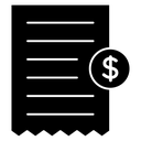 Bill paid icon