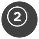 Billiard ball icon