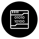 Binary code 2 icon