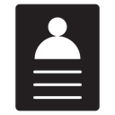 Biography icon