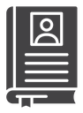 Biography icon