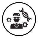 Biomedical engineer icon