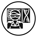 Biomedical engineer icon