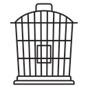 Bird cage icon