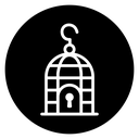 Bird cage icon
