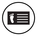Birth certification icon