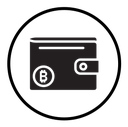 Bitcoin wallet icon