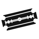 Blade razor icon
