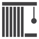 Blinds open icon